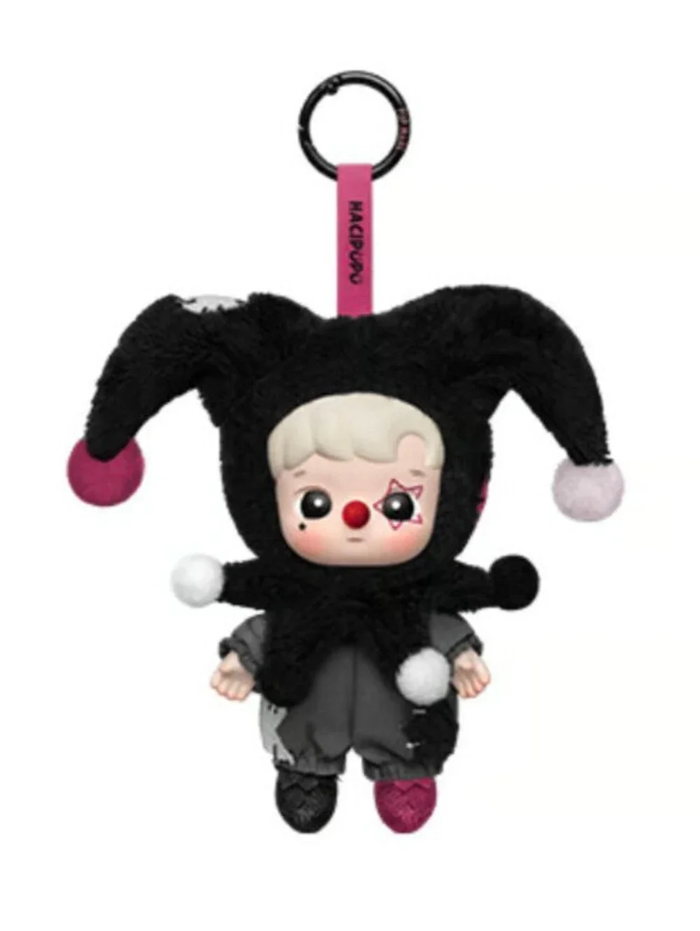 POPMART WHY SO SERIOUS SHADOW JOKER VINYL PLUSH PENDANT NEW BLIND BOX SEALED